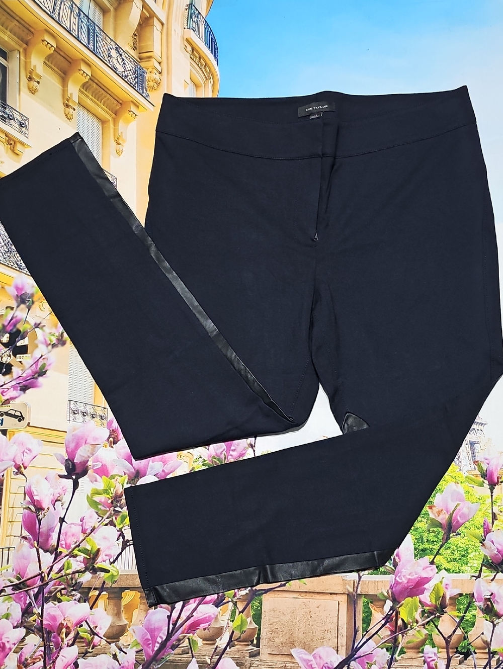 Ann Taylor Navy Blue Trousers Pants Size‎ 14 NWT